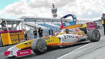 Alonso dominó a Massa en el ritmo por vuelta