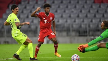 El Bayern multa a Coman