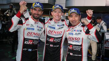 'Pechito' López, Mike Conway y Kamui Kobayashi, ganadores en Fuji con el Toyota 8.