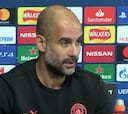 La directa frase de Guardiola sobre la presión de la Champions