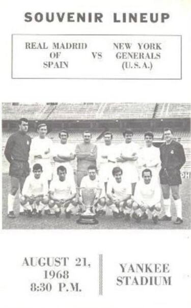 Las 21 visitas del Madrid a EE.UU.