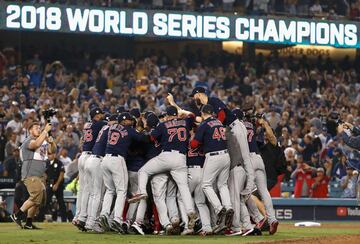 Las mejores imágenes de la celebración de Boston Red Sox