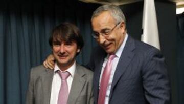 Cristóbal Belda y Alejandro Blanco, en el COE.