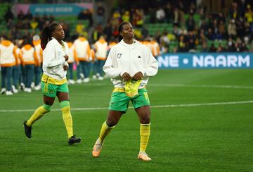 Colombia y Jamaica se enfrentaron por los octavos de final del Mundial Femenino de Australia - Nueva Zelanda 2023 en el AAMI Park de Melbourne.
