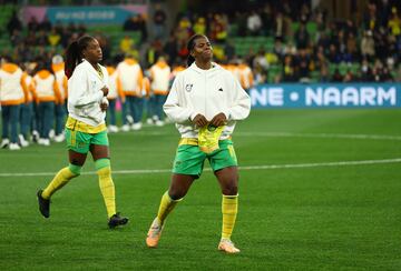 Colombia y Jamaica se enfrentaron por los octavos de final del Mundial Femenino de Australia - Nueva Zelanda 2023 en el AAMI Park de Melbourne. 