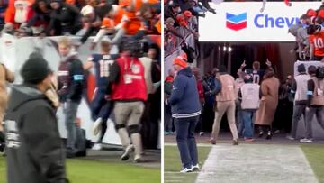 Broncos rookie QB Bo Nix wins hearts by high-fiving every fan on his way off the field