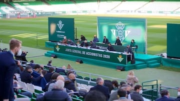 La Junta del Betis de 2020.