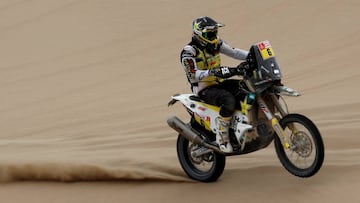 Quintanilla finaliza segundo la novena etapa del Dakar