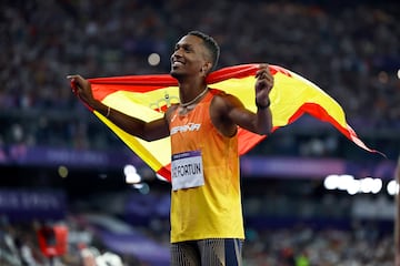 Jordan Díaz, el triplista de 23 años brilló de manera superlativa en la final celebrada en el Stade de France con un mejor salto de 17,86. 