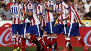 Córdoba-Atlético (0-2): Siesta feliz para Griezmann y Saúl