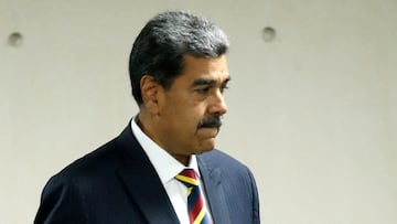 FILE PHOTO: Venezuela's President Nicolas Maduro walks at the Supreme Court of Justice, in Caracas, Venezuela, August 9, 2024. REUTERS/Leonardo Fernandez Viloria/File Photo
