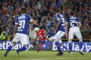 Millonarios superó 2-1 a América de Cali en estadio El Campín en la última jornada de la fase regular del Torneo Fox Sports 2019 y clasificó a la final, en la que enfrentará a Santa Fe.