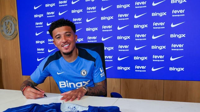 Las cláusulas locas de la cesión de Sancho al Chelsea