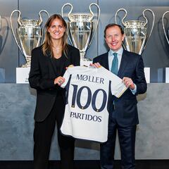 Los 100 de Moller con el Madrid: “Mis lágrimas lo dicen todo”