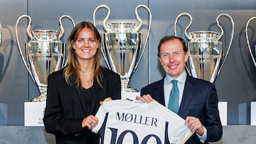 Los 100 de Moller con el Madrid: ¡°Mis l¨¢grimas lo dicen todo¡±