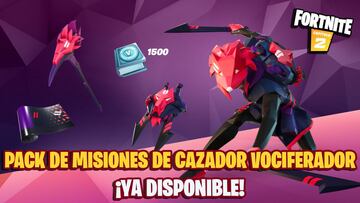 Fortnite: Pack de Misiones de Cazador Vociferador ya disponible; precio y contenidos