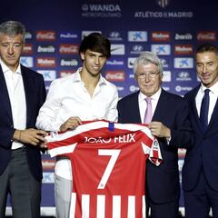 Joao Félix: "Estoy aquí para hacer historia con el Atlético"