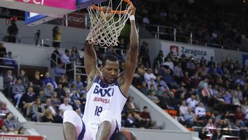 El Baxi Manresa pierde a Jordan Sakho un mes por lesión