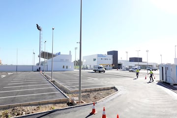 Obras de la Academia del Málaga CF en Arraijanal.