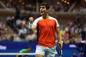 Carlos Alcaraz disputa la final del US Open ante Casper Ruud.