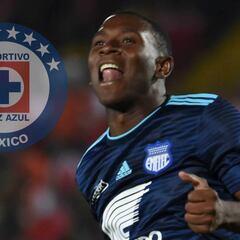 Brayan Angulo del Emelec sería pretendido por Cruz Azul