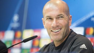 17/04/17 RUEDA DE PRENSA ZIDANE ENTRENADOR DEL REAL MADRID