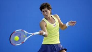 Carla Suarez Navarro derrot&oacute; a Flavia Pennetta. 