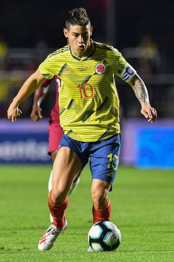 La Selección Colombia clasifica a octavos de final después de un cerrado partido contra Qatar en el estadio de Sao Paulo, Morumbí.