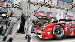 Porsche lidera tras las seis primeras horas de carrera