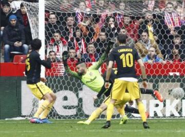 Ocasión del Sporting.