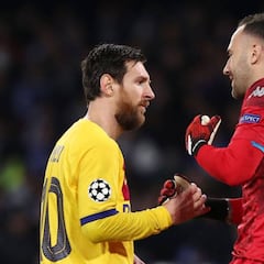 Un capítulo más entre Messi y Ospina: Elogios, números...