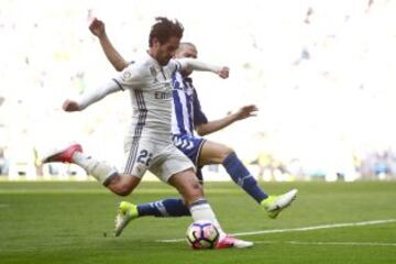 Isco shapes up to shoot, and score. 2-0. Min.85