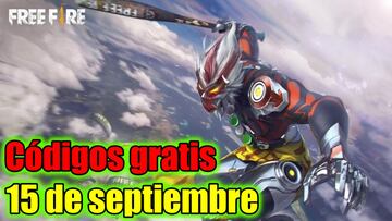 Free Fire | C車digos de hoy mi谷rcoles 14 de septiembre de 2022: recompensas gratis