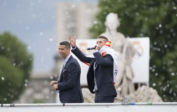 Cristiano Ronaldo y Sergio Ramos