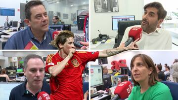 ?Qu¨¦ hac¨ªa la redacci¨®n de AS cuando Torres marc¨® el gol de la Euro 2008?
