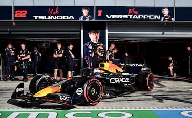 El vigente tetracampeón llegó a Monza del líder Oscar Piastri. 