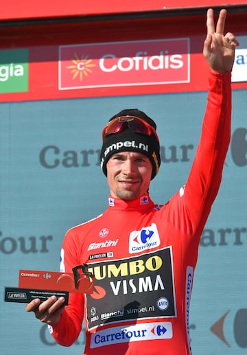 El ciclista esloveno Primoz Roglic sigue líder de la general. 