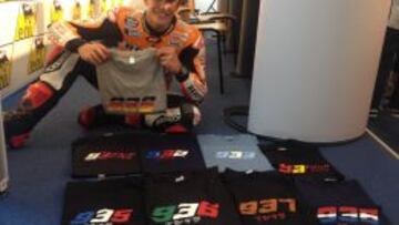 Las camisetas de Marc Márquez.
