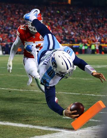 La agónica victoria de los Titans sobre los Chiefs bajo la lente