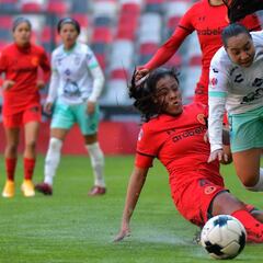 Charlyn Corral hace dos golazos en el triunfo del Pachuca femenil
