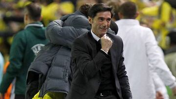 El entrenador del Villarreal, Marcelino García Toral.