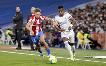 Marcos Llorente y Vinicius.