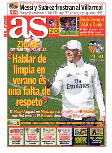 Las portadas de AS de abril