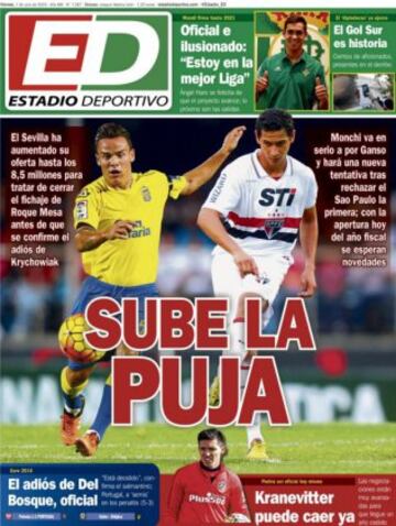 Portadas de la prensa mundial