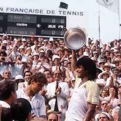 40 años del título de Noah en Roland Garros