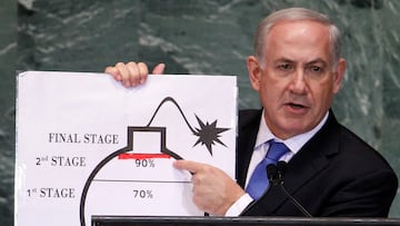 The host of ‘The Daily Show’ mocked the leader of Israel in a sensational rant.