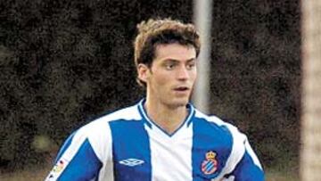 <b>REVELACIÓN. </b>Dani Jarque ha pasado de ser central al lateral diestro.