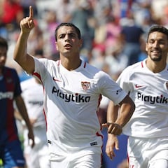 Ben Yedder sobresalió en una jornada de nombres propios