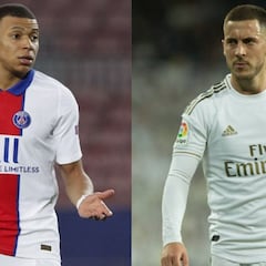 Mbappé afecta a Hazard