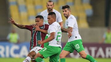 Nacional y Flumienense se enfrentan por la segunda fase de la copa Sudamericana